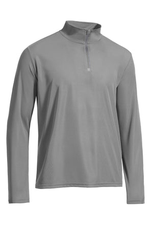 Expert Brand Wholesale Steel Gray pk MaX™ ¼ Zip Training#steel