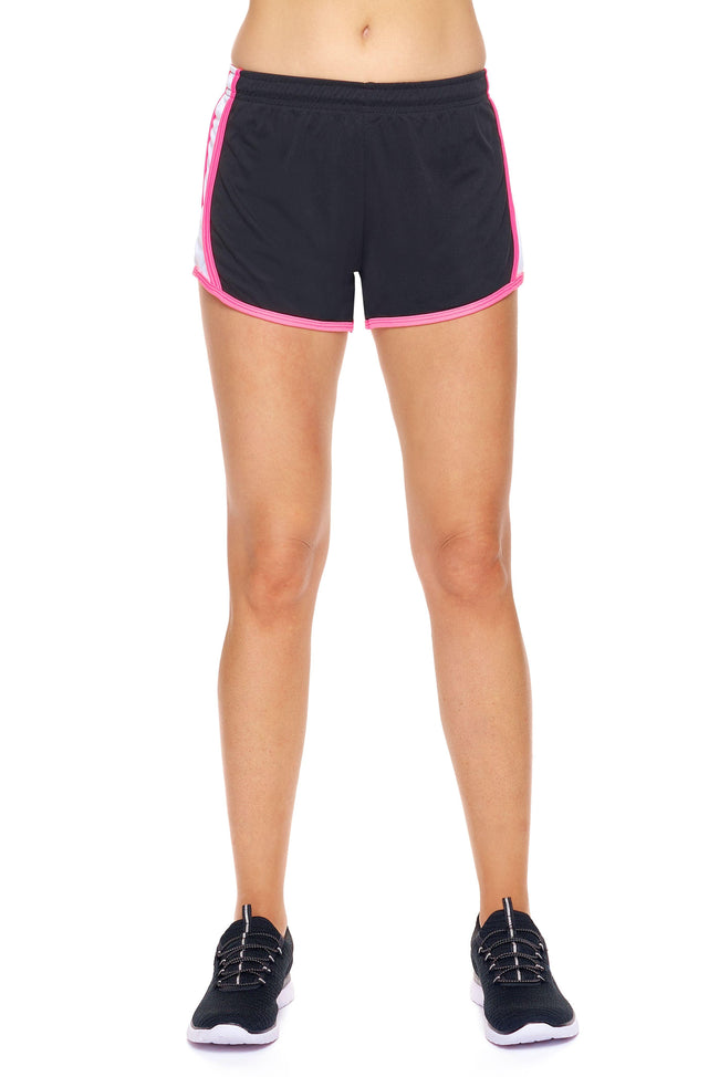 Expert Brand Wholesale Women's DriMax Go Active Shorts Made in USA AI1046 black image 2#black