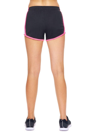 Expert Brand Wholesale Women's DriMax Go Active Shorts Made in USA AI1046 black image 3#black