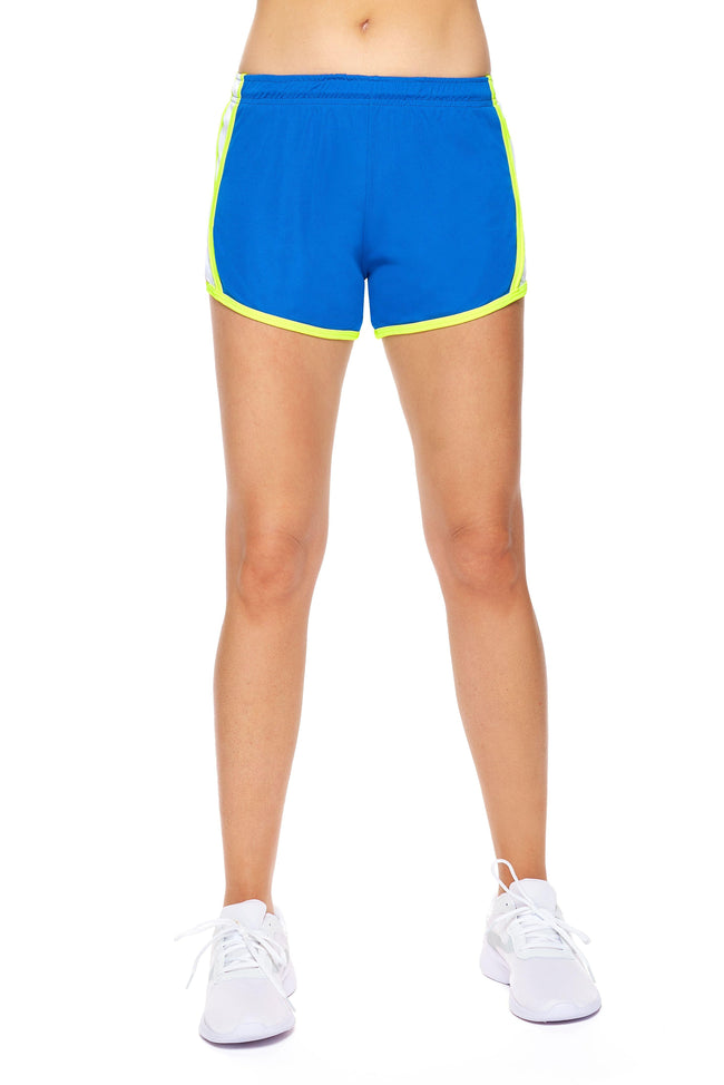 Expert Brand Wholesale Women's DriMax Go Active Shorts Made in USA AI1046 royal blue image 2#royal-blue