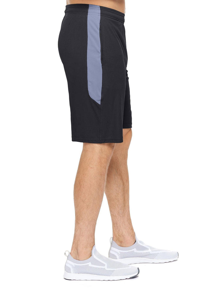 Expert Brand Men's Black Steel pk MaX™ Outdoor Shorts Image 2#black-steel