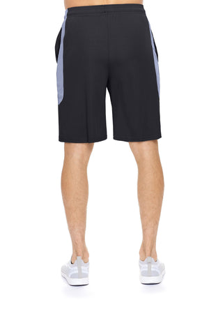 Expert Brand Men's Black Steel pk MaX™ Outdoor Shorts Image 3#black-steel