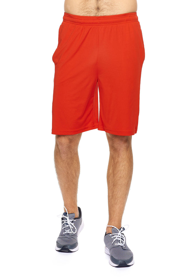 Expert Brand Men's Red Steel pk MaX™ Outdoor Shorts Image 4#red-steel
