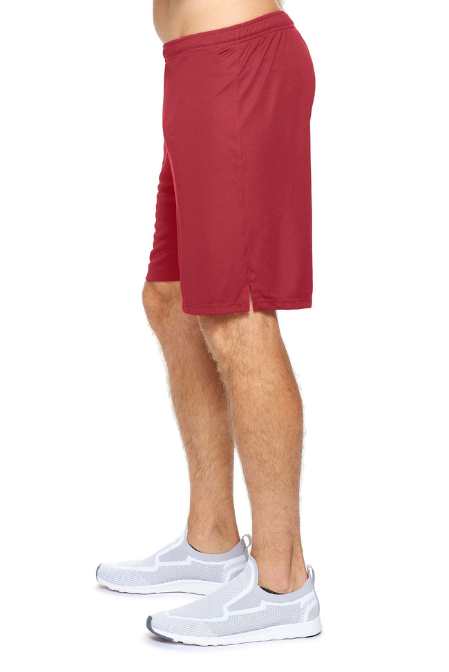 Expert Brand Men's Cardinal pk MaX™ Impact Shorts Image 2#cardinal