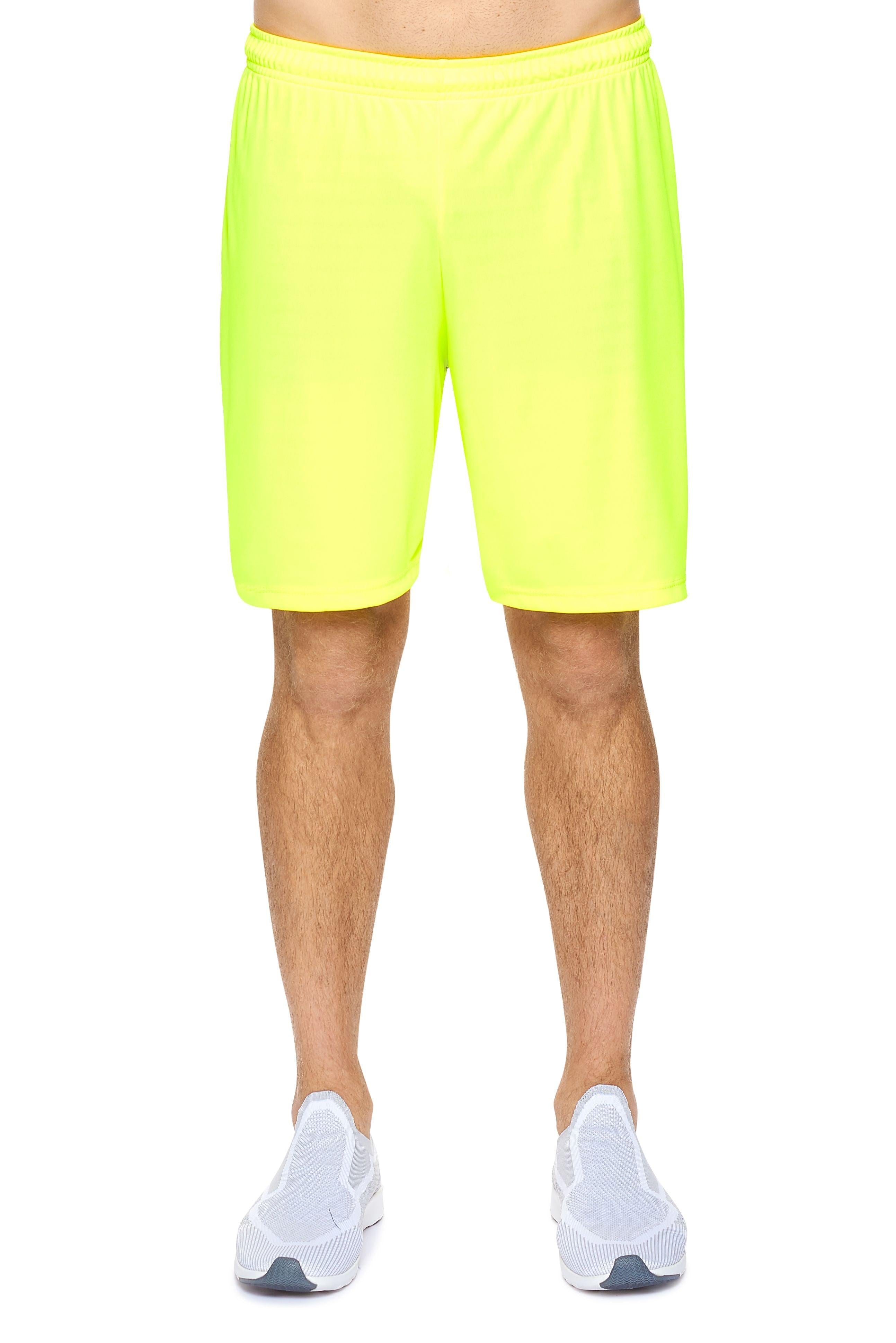 AI1091🇺🇸 DriMax™ Impact Shorts - Expert Brand #SAFETY YELLOW