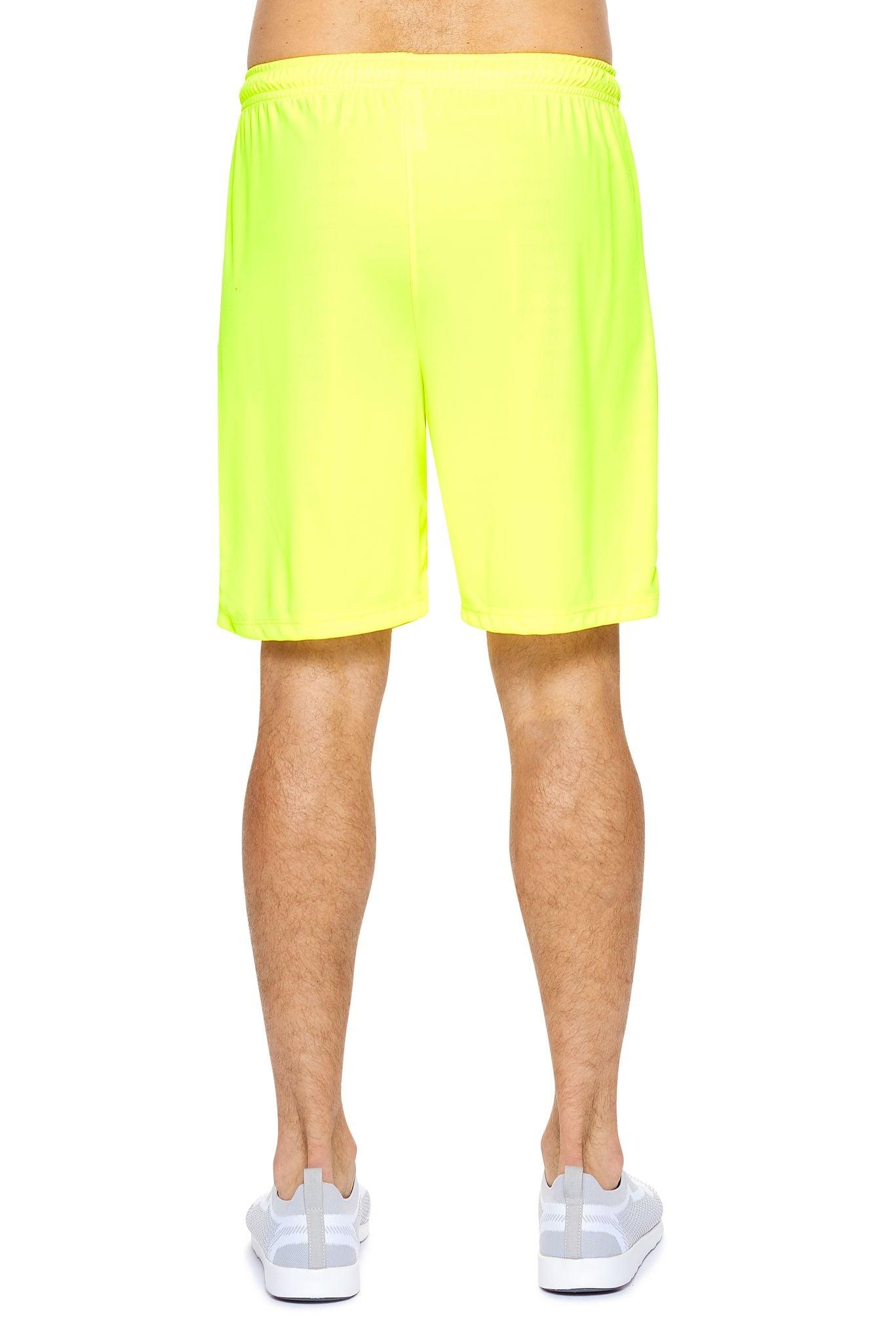 Expert Brand Men's Safety Yellow pk MaX™ Impact Shorts Image 2#safety-yellow