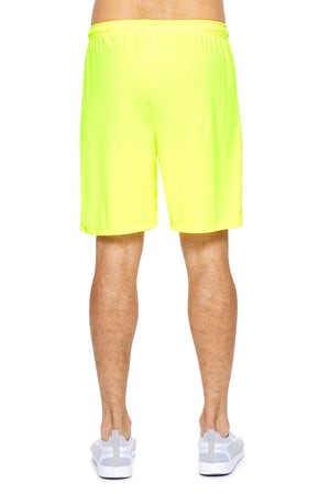 Expert Brand Men's Safety Yellow pk MaX™ Impact Shorts Image 2#safety-yellow