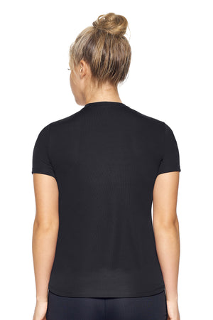AI201🇺🇸 DriMax™ Crewneck Tec Tee - Expert Brand #BLACK