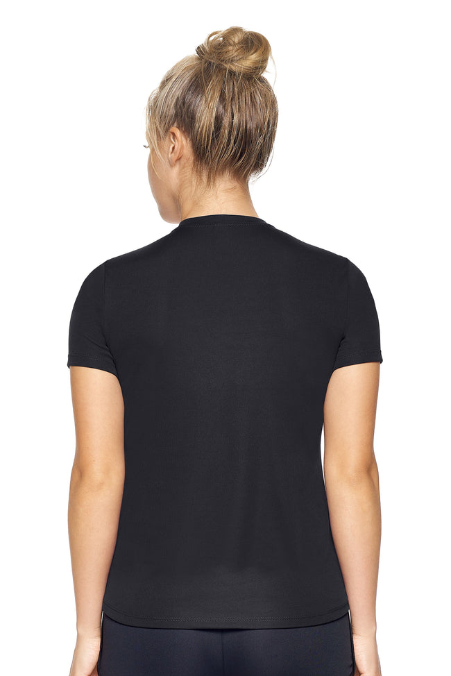 AI201🇺🇸 DriMax™ Crewneck Tec Tee - Expert Brand #BLACK
