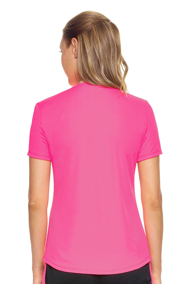 AI201🇺🇸 DriMax™ Crewneck Tec Tee - Expert Brand #HOT PINK