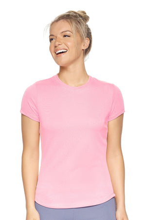 AI201🇺🇸 DriMax™ Crewneck Tec Tee - Expert Brand #PINK