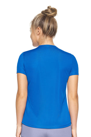 Expert Brand Women's Royal Blue pk MaX™ Short Sleeve Expert Tee Image 3#royal-blue