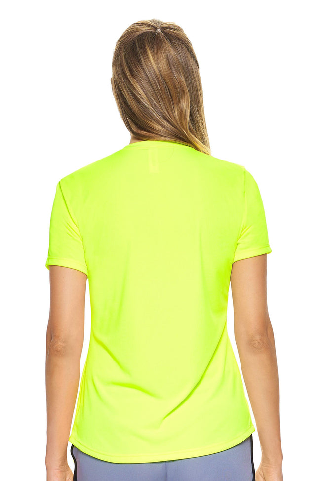 AI201🇺🇸 DriMax™ Crewneck Tec Tee - Expert Brand #SAFETY YELLOW