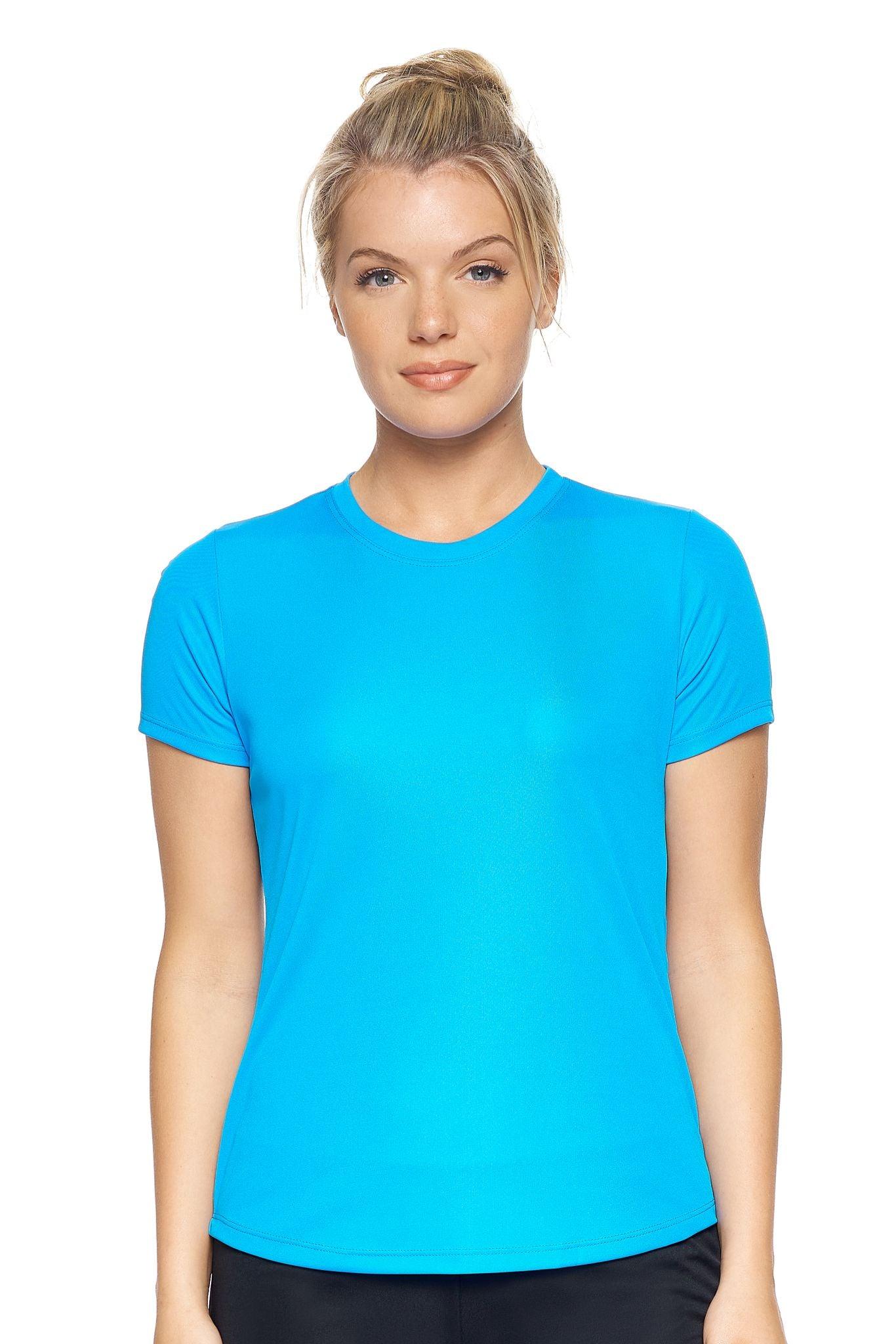 AI201🇺🇸 DriMax™ Crewneck Tec Tee - Expert Brand #SAFETY BLUE