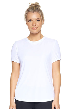 AI201🇺🇸 DriMax™ Crewneck Tec Tee - Expert Brand #WHITE