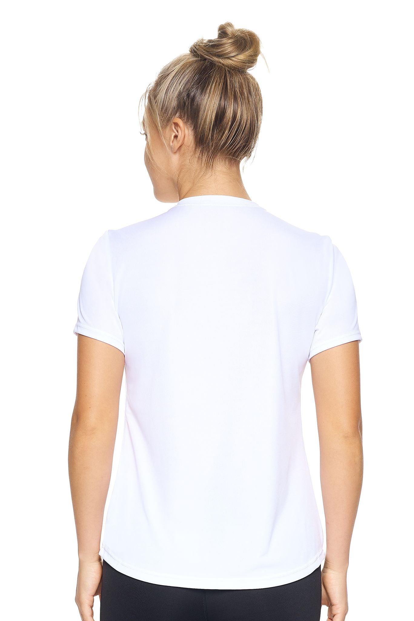 AI201🇺🇸 DriMax™ Crewneck Tec Tee - Expert Brand #WHITE