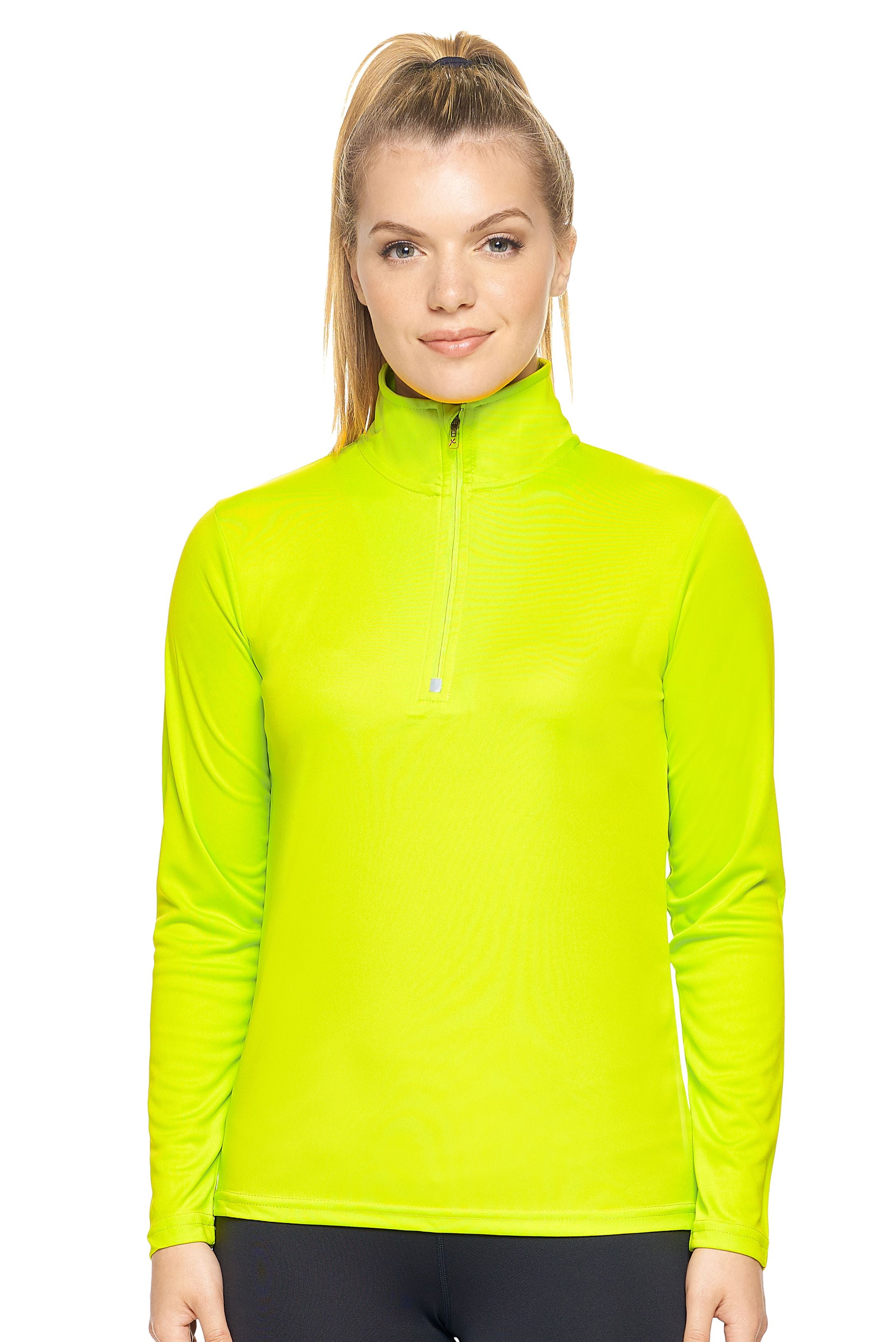 AI309 DriMax™ Quarter Zip - Expert Brand #KEY LIME