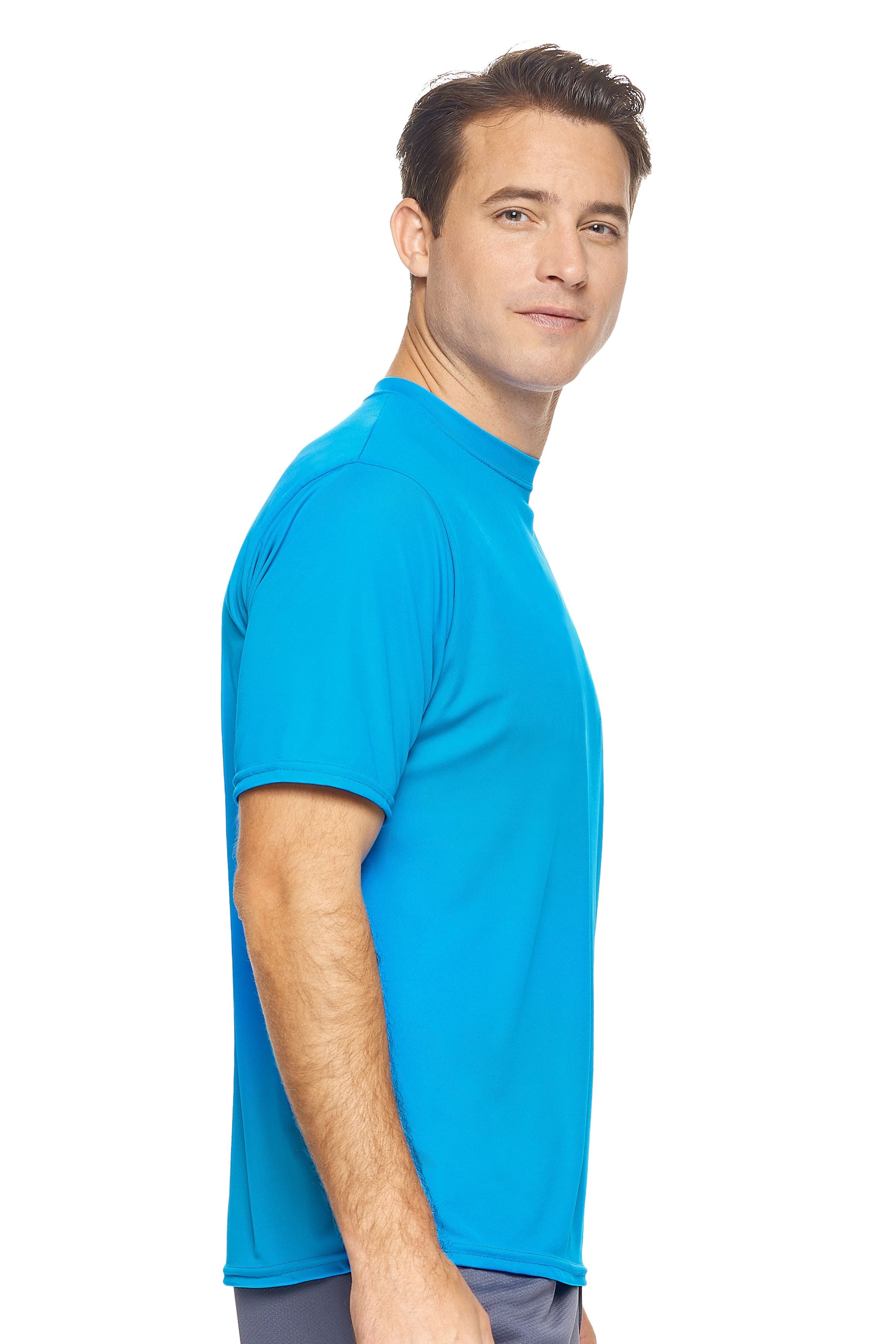 AI801D🇺🇸 DriMax™ Crewneck Expert Tee (Continued) - Expert Brand #SAFETY BLUE