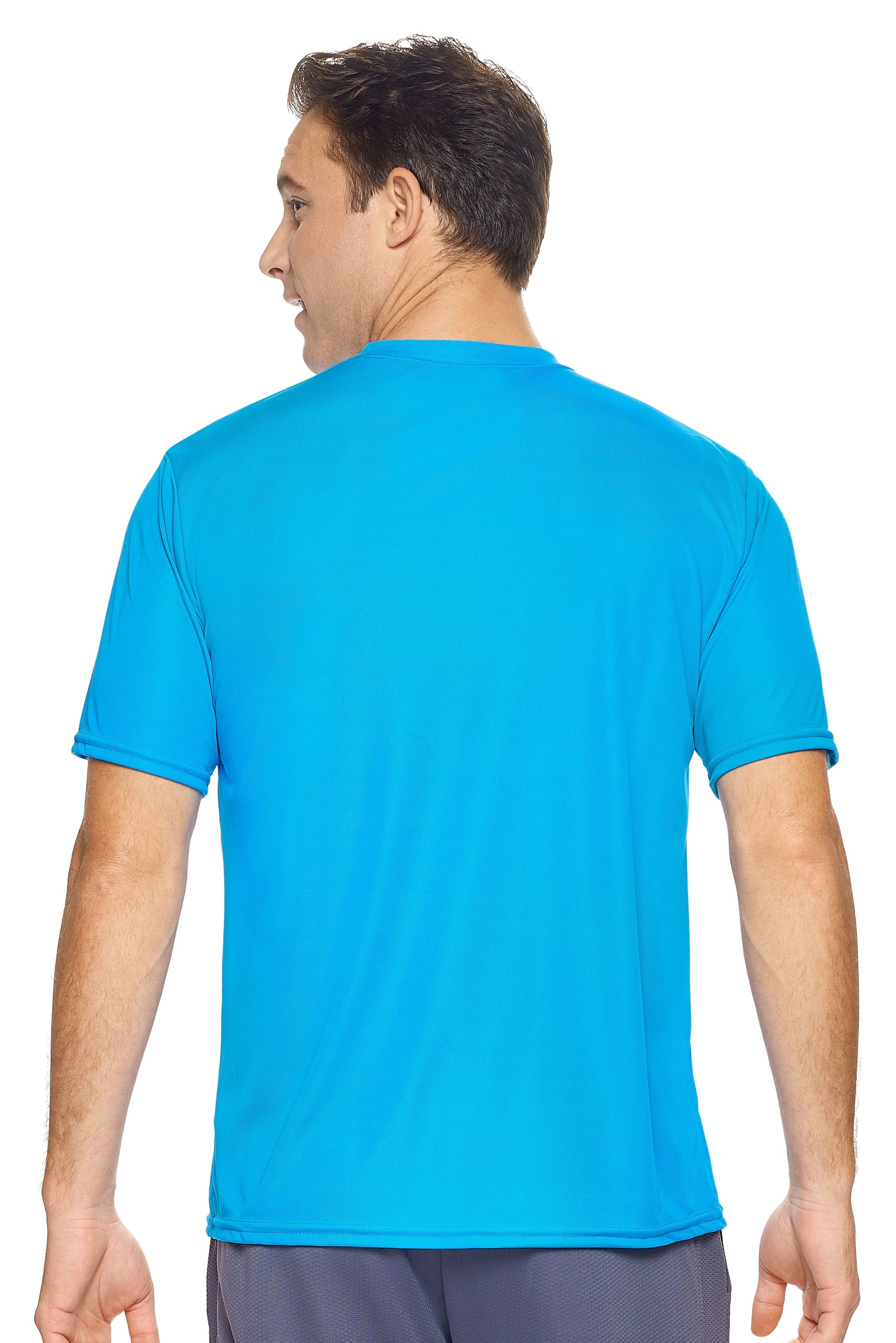 AI801D🇺🇸 DriMax™ Crewneck Expert Tee (Continued) - Expert Brand #SAFETY BLUE