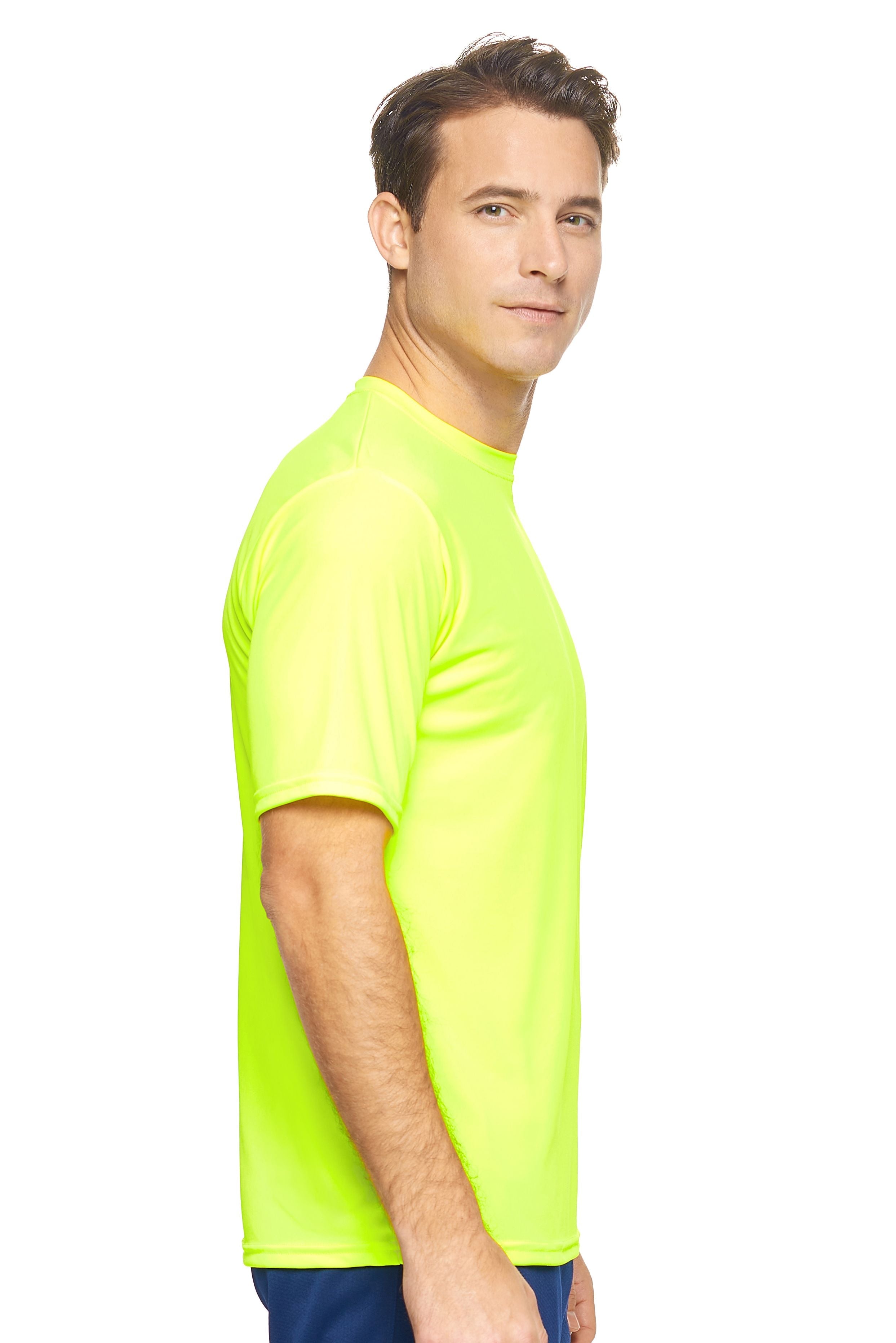 AI801D🇺🇸 DriMax™ Crewneck Expert Tee (Continued) - Expert Brand #SAFETY-YELLOW