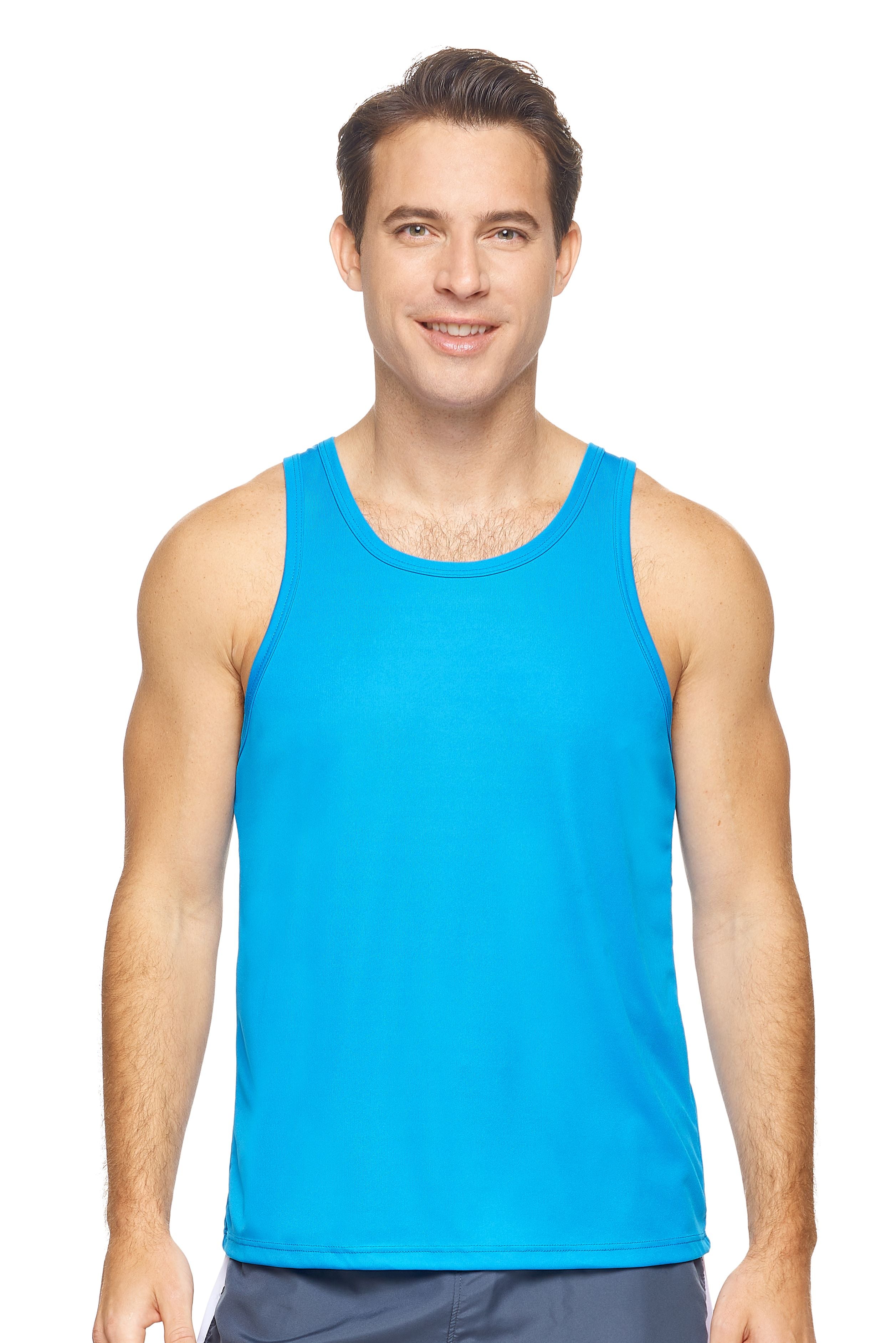 AI827🇺🇸 DriMax™ Endurance Tank - Expert Brand #SAFETY BLUE