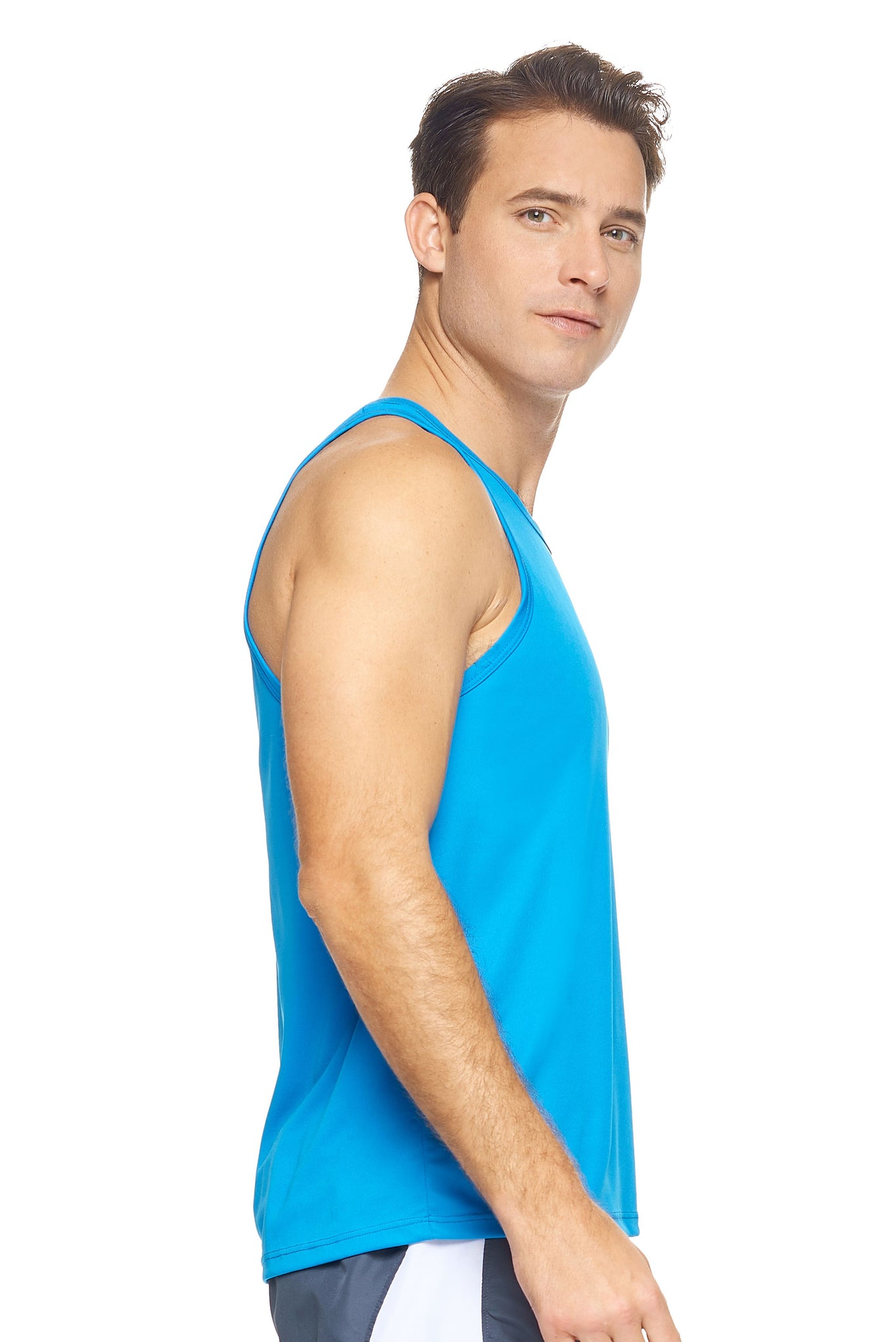 Expert Brand Men's Safety Blue pk MaX™ Endurance Sleeveless Image 2#safety-blue