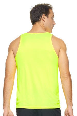 Expert Brand Men's Safety Yellow pk MaX™ Endurance Sleeveless Image 3#safety-yellow