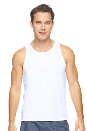 Expert Brand Men's White pk MaX™ Endurance Sleeveless#white