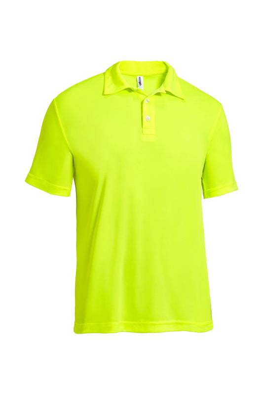 AI842 DriMax™ Elite Quick Dry Polo  Expert Brand Wholesale safety yellow #safety-yellow