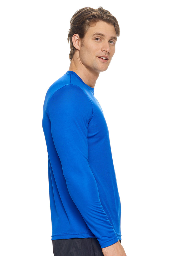 Expert Brand Royal Blue pk MaX™ Crewneck Long Sleeve Expert Tee Image 2#royal-blue