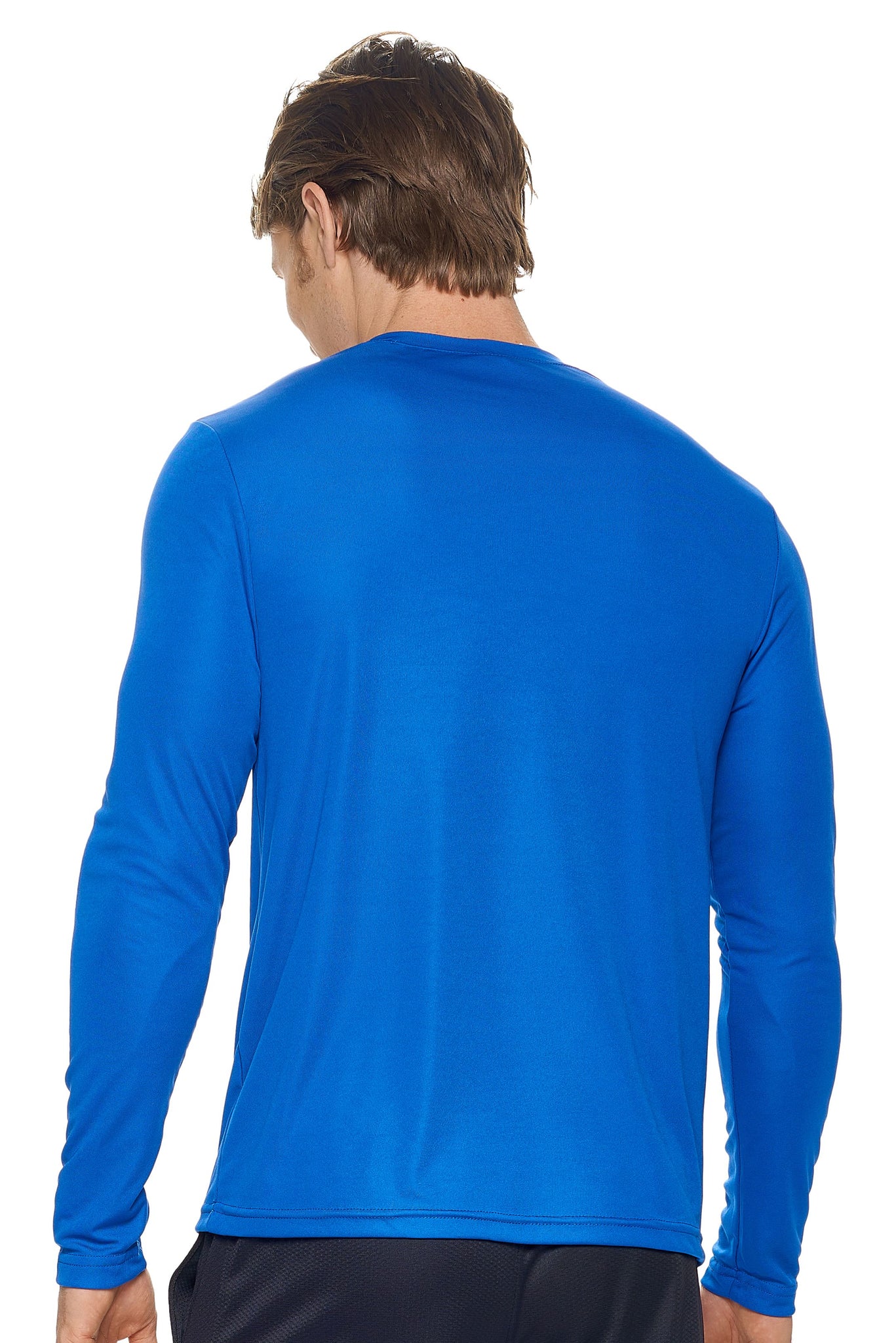 Expert Brand Royal Blue pk MaX™ Crewneck Long Sleeve Expert Tee Image 3#royal-blue