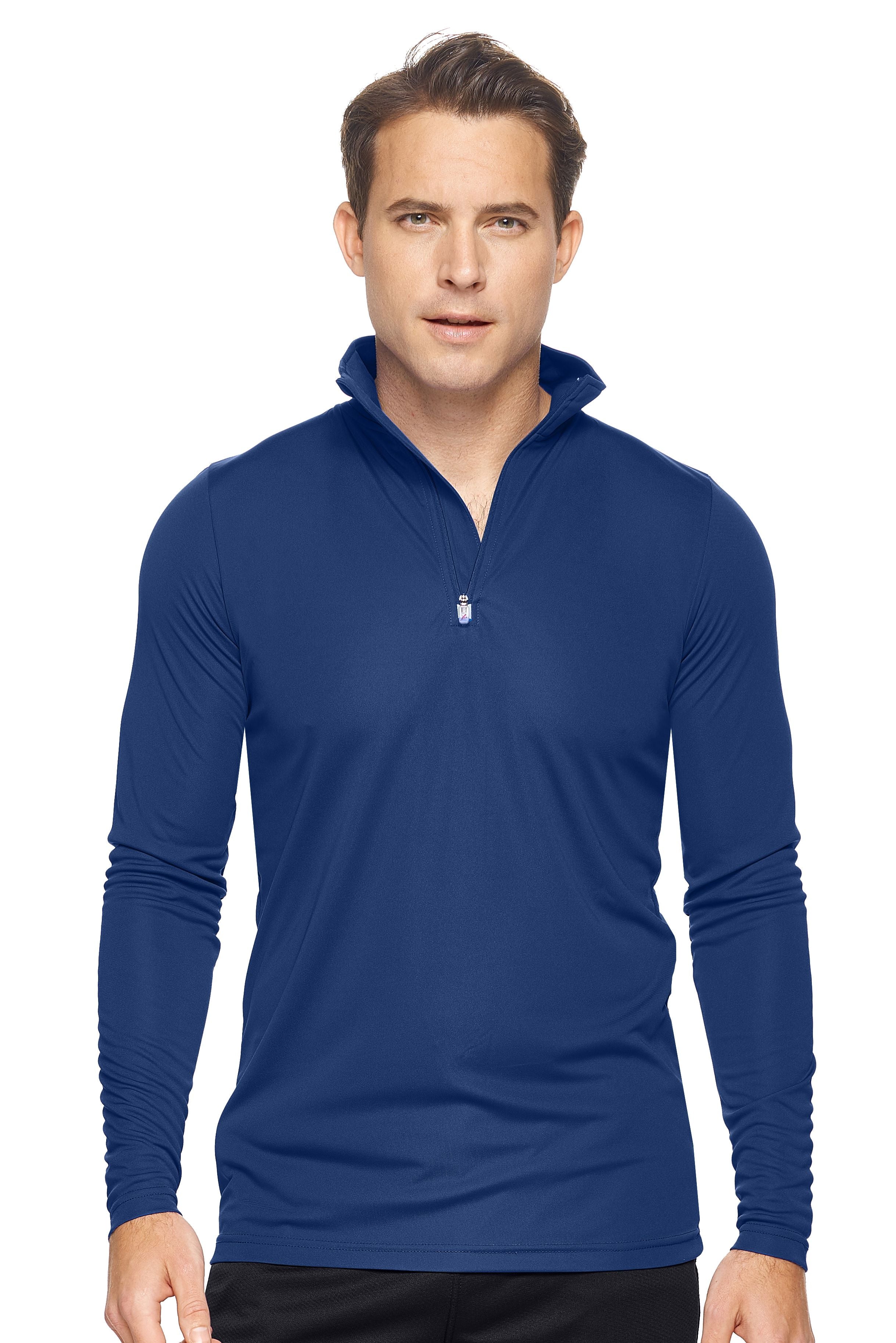 AI909 DriMax™ Quarter Zip - Expert Brand #NAVY