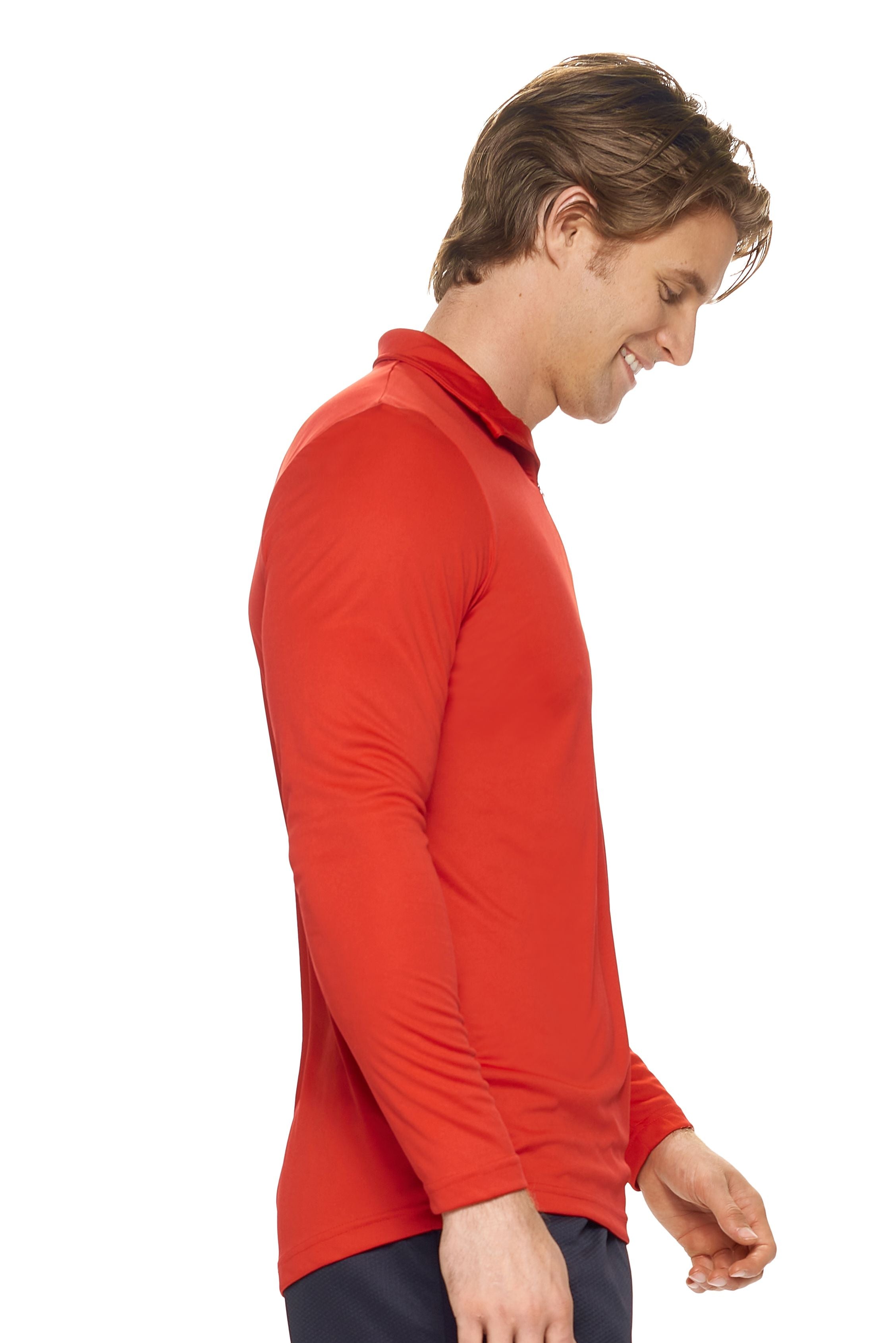 AI909 DriMax™ Quarter Zip - Expert Brand #RED