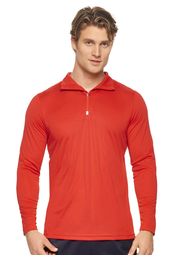 Expert Brand Red pk MaX™ ¼ Zip Training#red