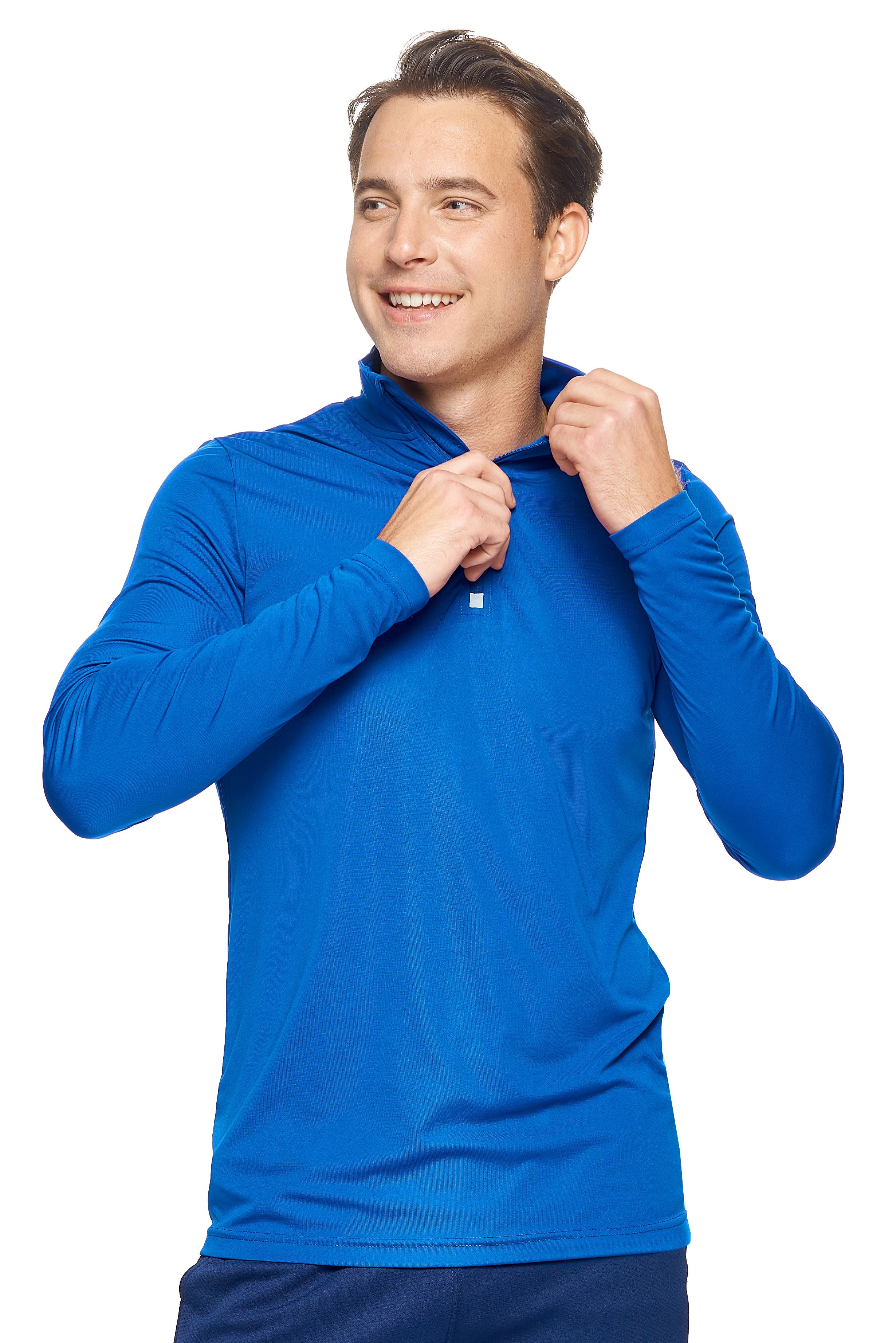 AI909 DriMax™ Quarter Zip - Expert Brand #ROYAL BLUE