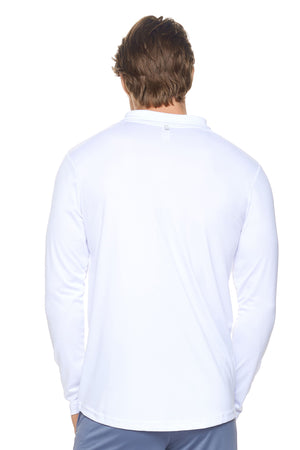 Expert Brand White pk MaX™ ¼ Zip Training Image 3#white