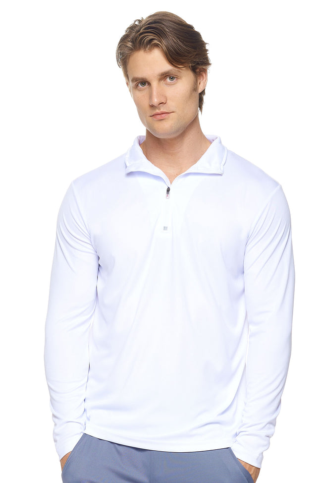 Expert Brand White pk MaX™ ¼ Zip Training#white