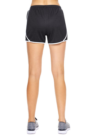 Expert Brand Women's Royal Blue Oxymesh™ Energy Shorts in Black Image 3#black