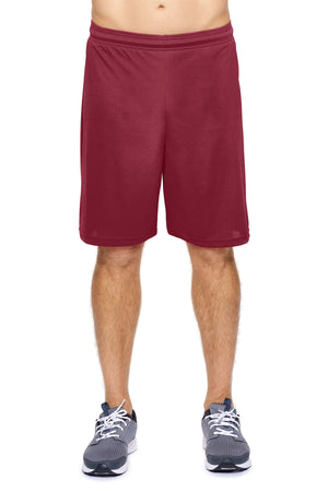 Expert Brand Men's Oxymesh™ Training Shorts in Cardinal Image 2#cardinal