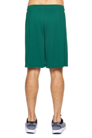 Expert Brand Men's Oxymesh™ Training Shorts in Forest Green Image 3#forest-green