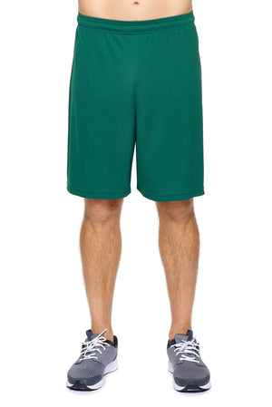 Expert Brand Men's Oxymesh™ Training Shorts in Forest Green Image 2#forest-green