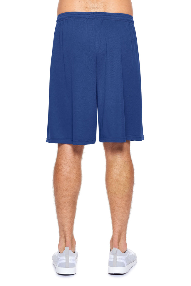 Expert Brand Men's Oxymesh™ Training Shorts in Navy Image 3#navy