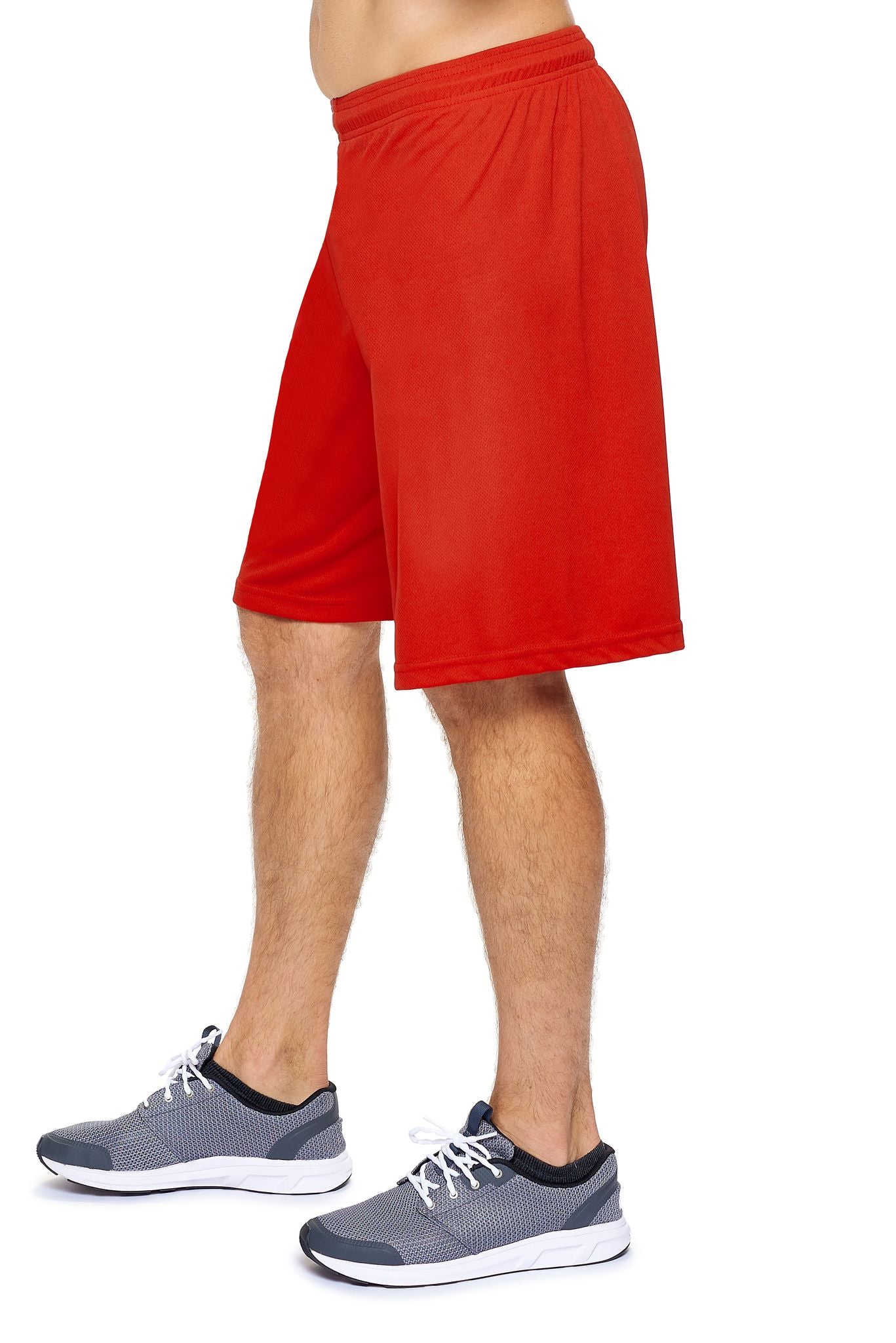 Expert Brand Men's Oxymesh™ Training Shorts in Red Image 2#red