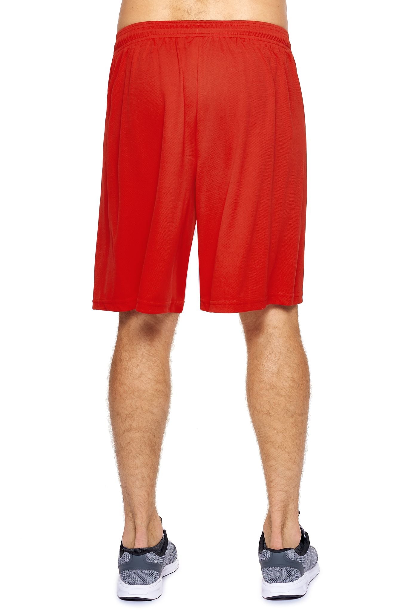 Expert Brand Men's Oxymesh™ Training Shorts in True Red Image 3#red