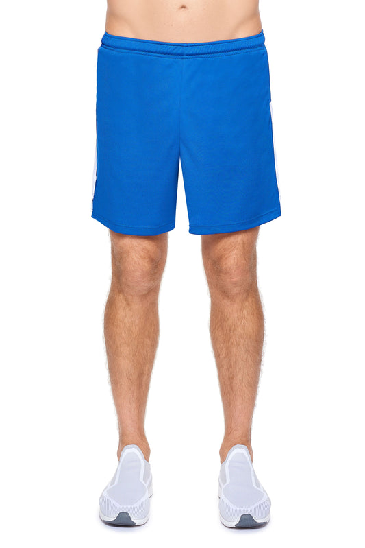 Expert Brand Wholesale Blanks Made in USA Men's Oxymesh™ Premium Shorts in Royal Blue 2#royal-blue