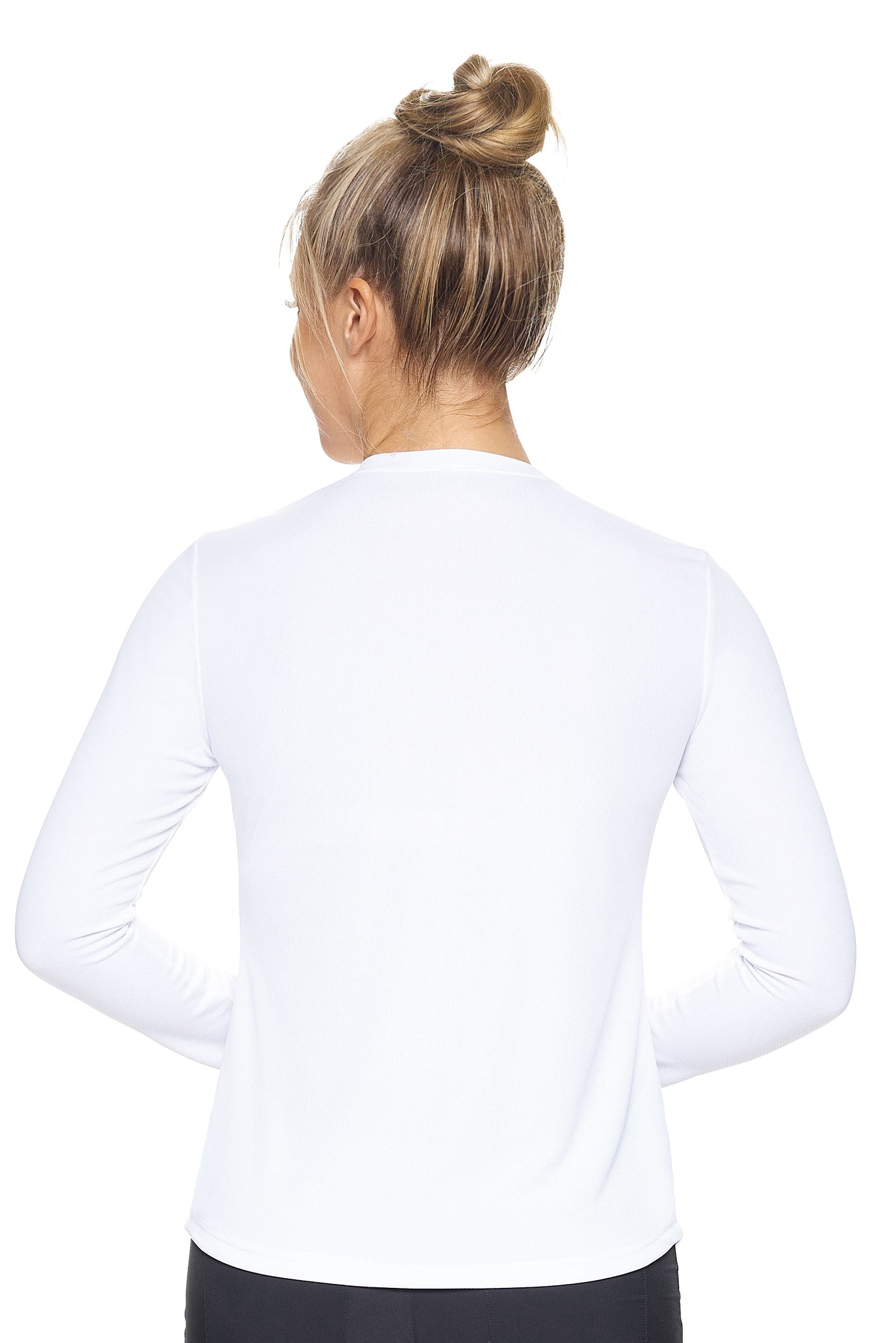 AJ301D🇺🇸 Oxymesh™ Long Sleeve Tec Tee - Expert Brand #WHITE
