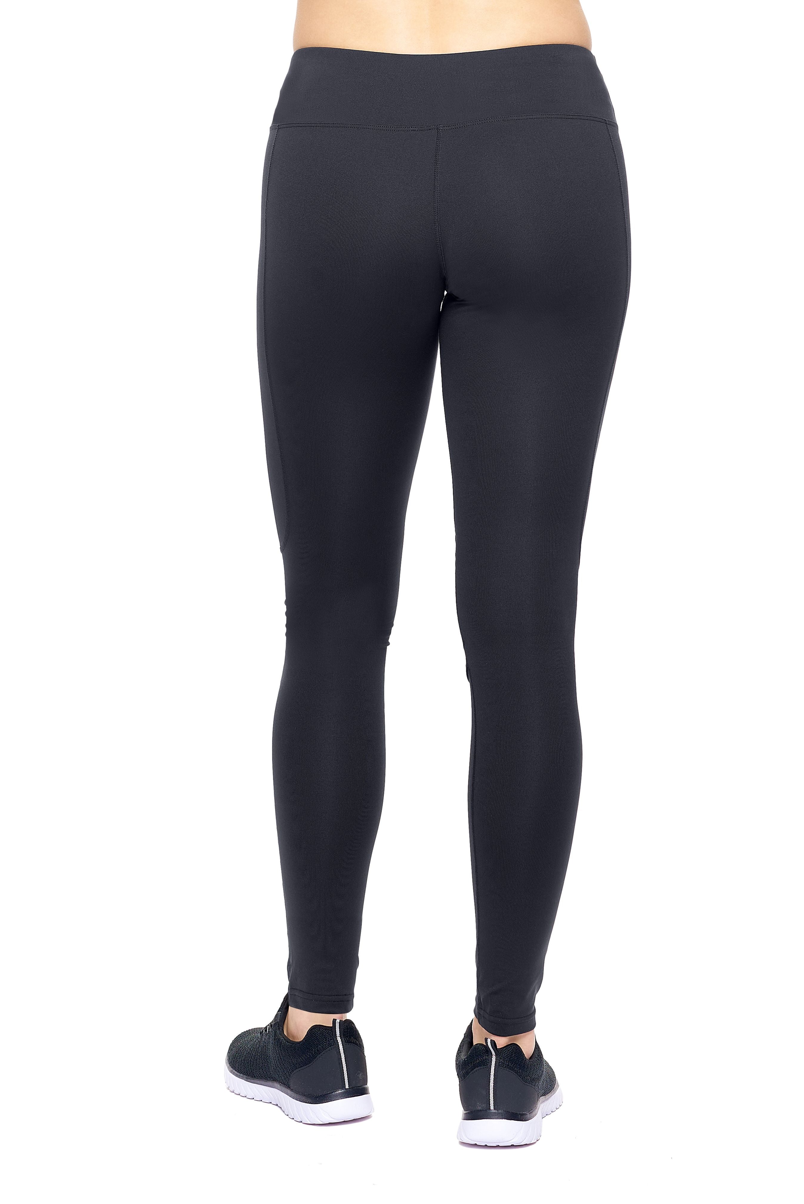 AQ1029 Mid-Rise Flow Full Length Leggings - Expert Brand  #black