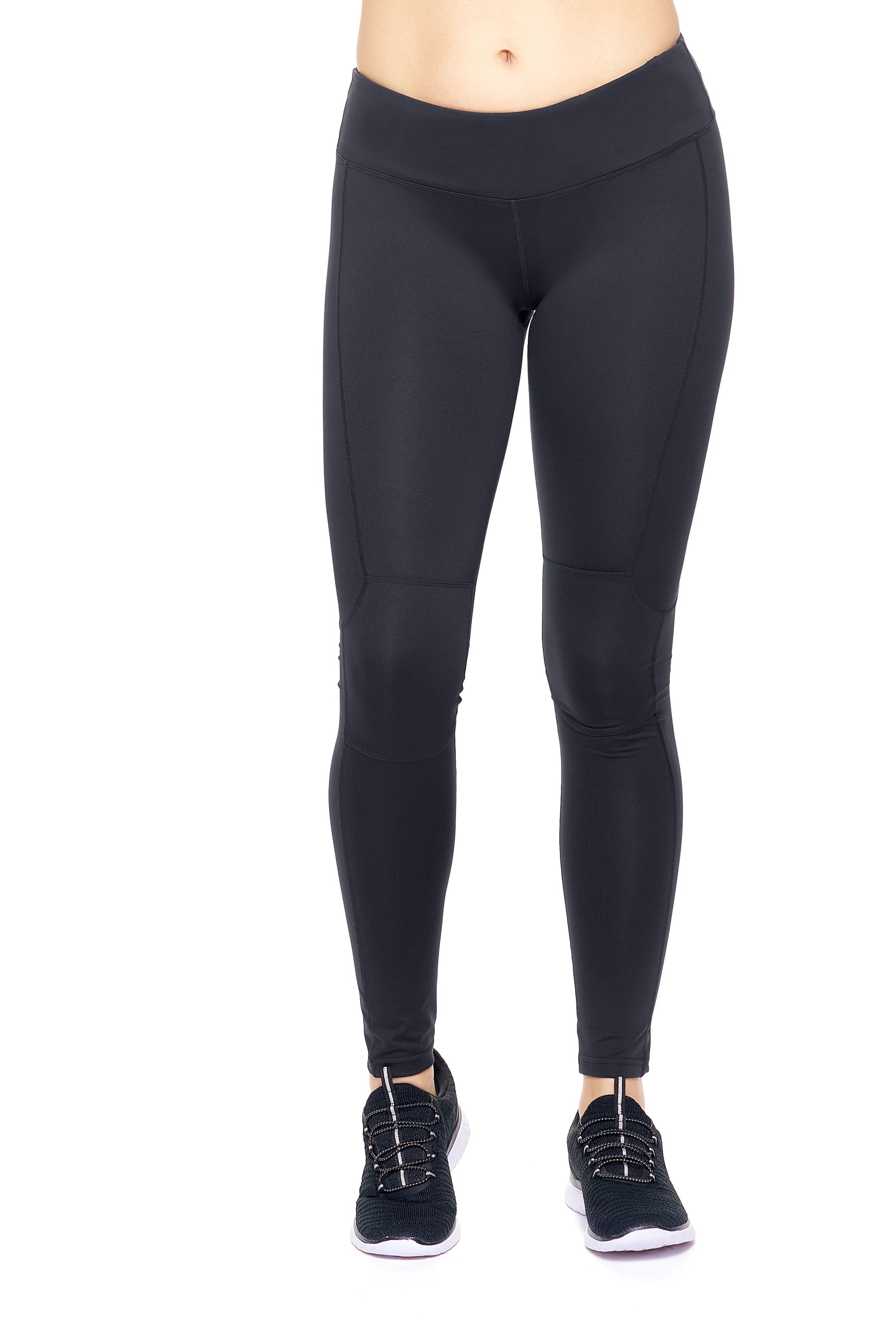 AQ1029 Mid-Rise Flow Full Length Leggings - Expert Brand  #black