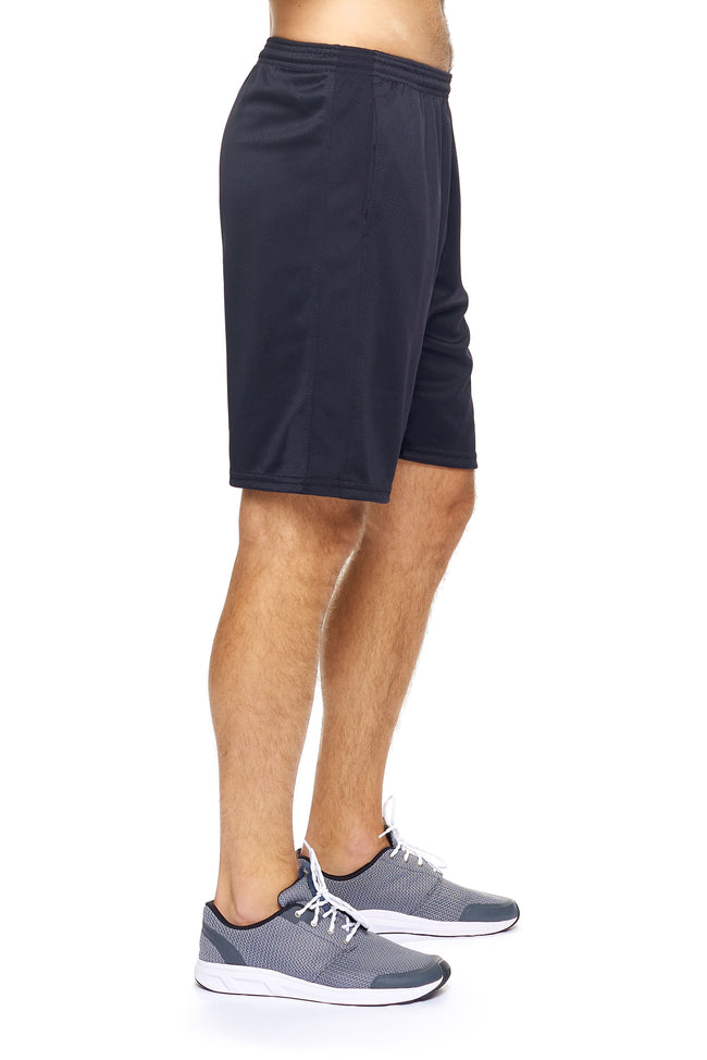 Expert Brand Wholesale Men's Lifestyle Shorts in Black Image 2#black