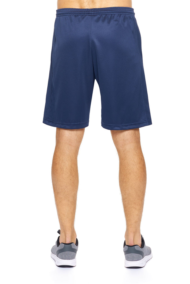 Expert Brand Wholesale Men's Lifestyle Shorts in Navy Image 3#navy